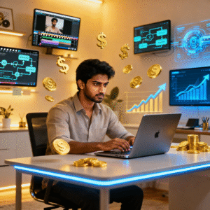 Earning Money with AI Tools - Success and Growth