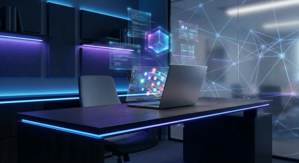 Free AI app builder generating application interfaces automatically in 2025