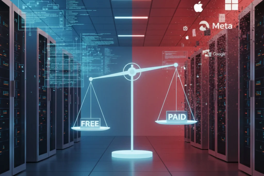 China free open source AI models vs paid Silicon Valley alternatives