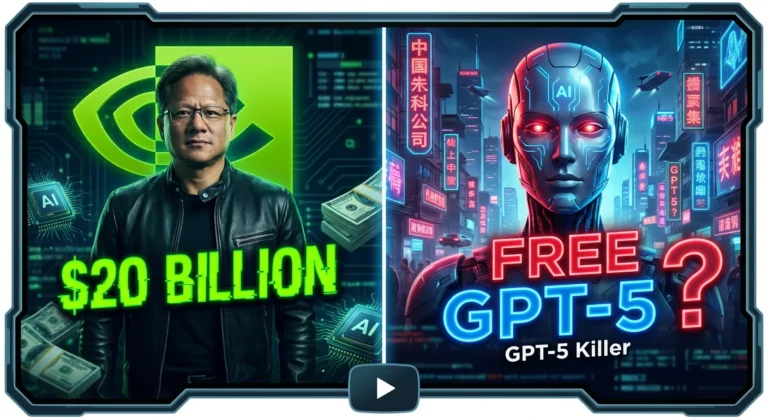 NVIDIA's $20 BILLION Monopoly Move + China's FREE GPT-5 Killers | 10 AI Updates